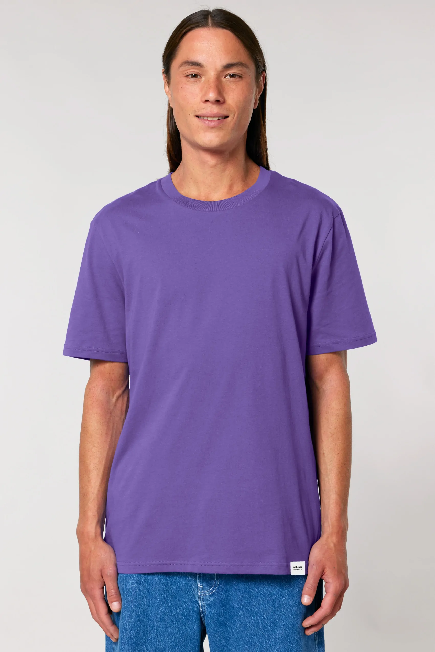 ästhetika T-Shirt – BASIC purple Front