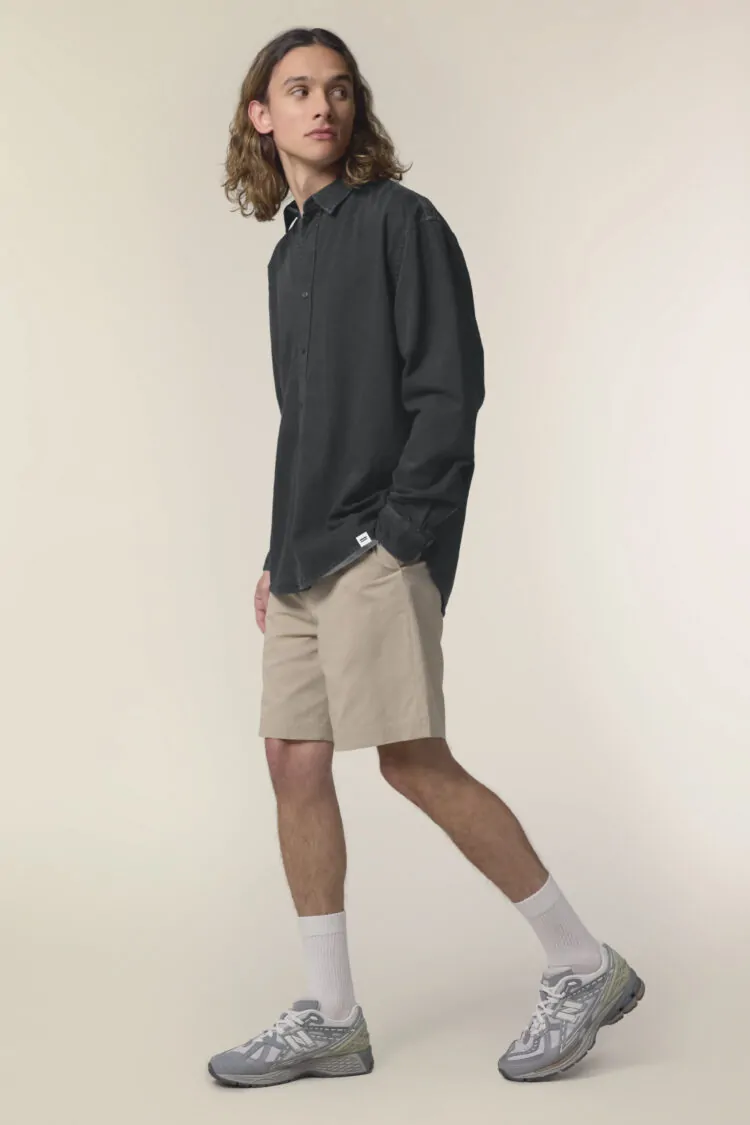 ästhetika Hemd – BASIC schwarz Übersicht