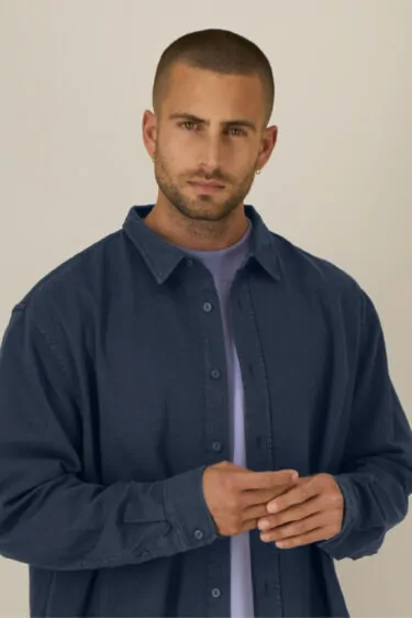 ästhetika Shirt – BASIC navy Detail