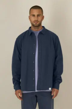 ästhetika Shirt – BASIC navy Front