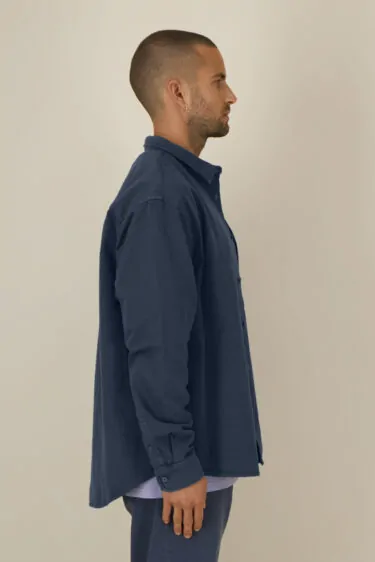 ästhetika Shirt – BASIC navy Right