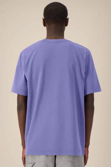 ästhetika T-Shir Solid – BASIC vintage lila Rückseite