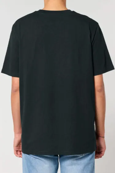 ästhetika T-Shirt – MUSCHIS GEGEN MERZ black/white Back