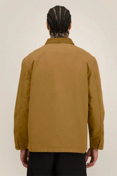 ästhetika Arbeitsjacke - BASIC vintage braun Rückseite